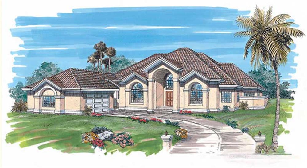 Main image for house plan # 7219