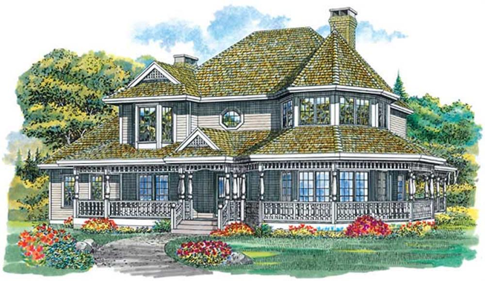 Main image for house plan # 7102