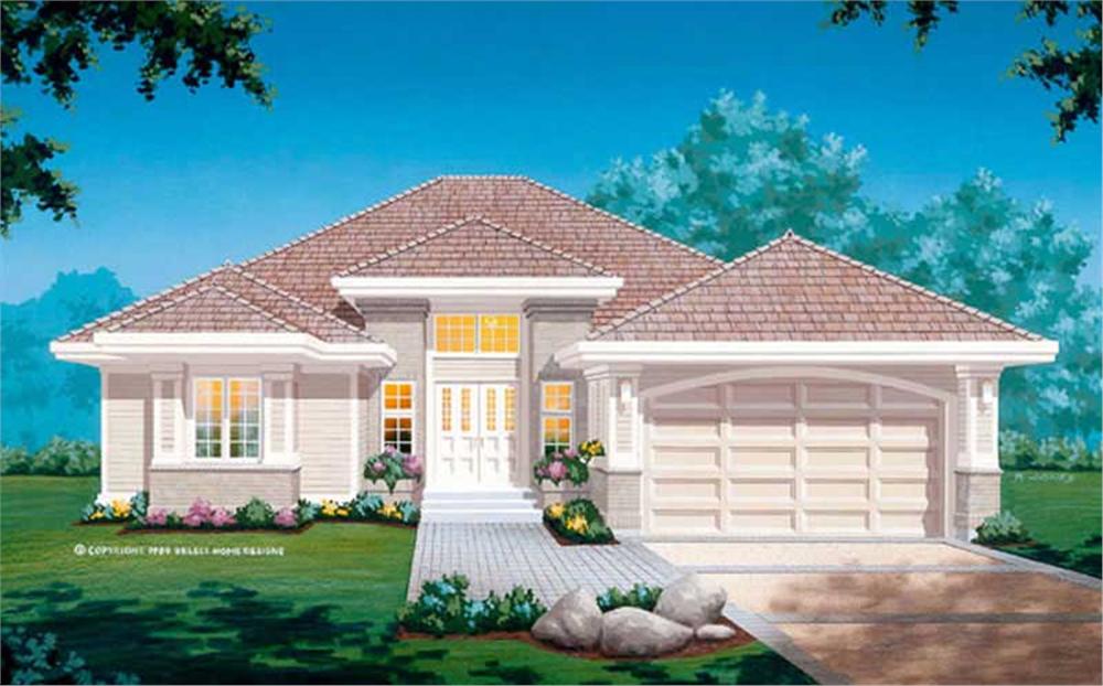 Main image for house plan # 7120
