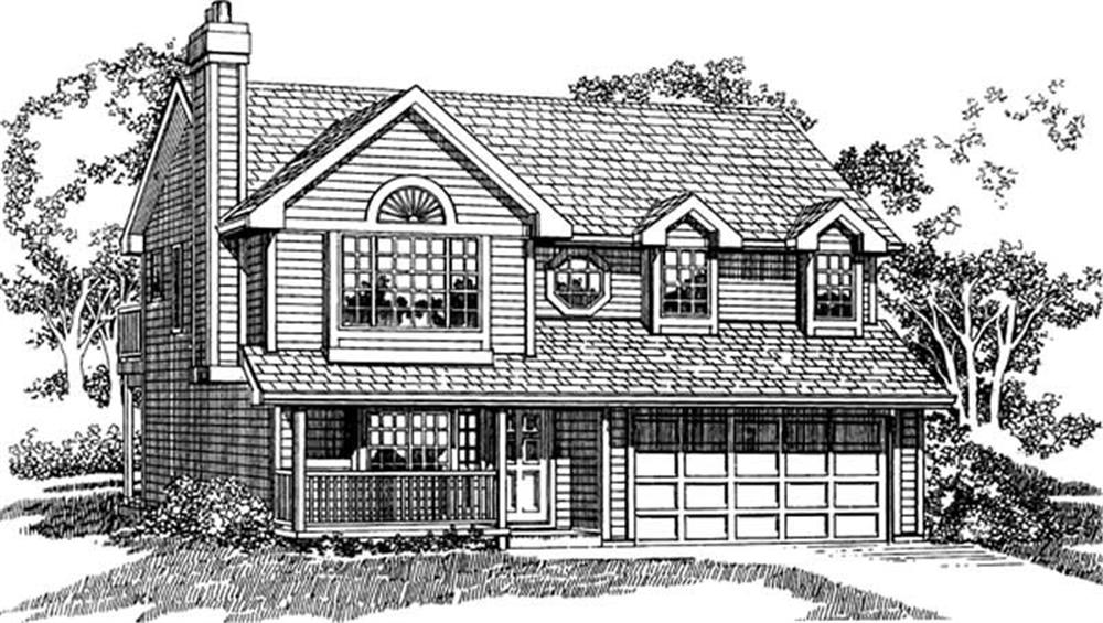 Main image for house plan # 7146