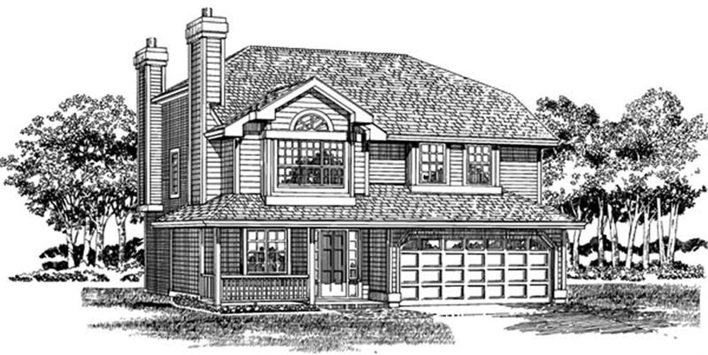 Main image for house plan # 7149