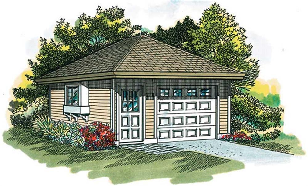 Main image for house plan # 7373