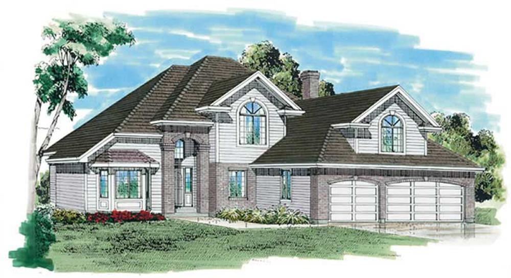Main image for house plan # 6915