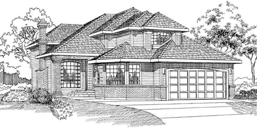 Main image for house plan # 7214
