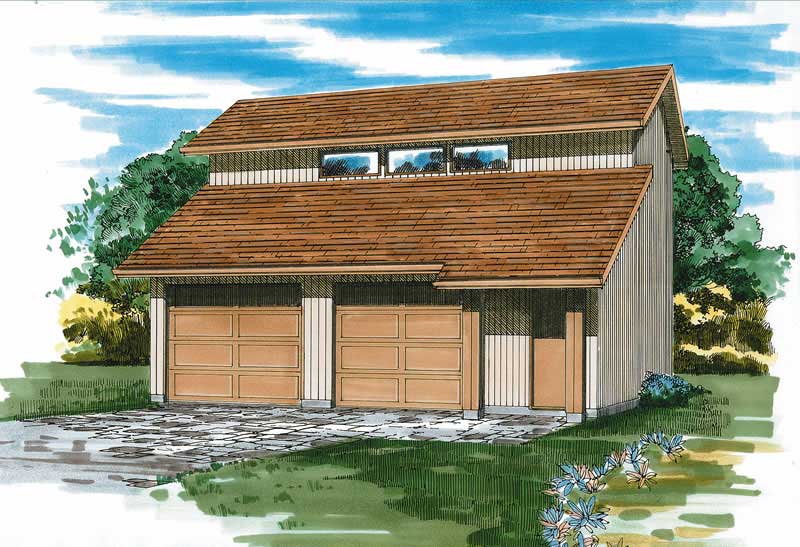 Main image for house plan # 7393