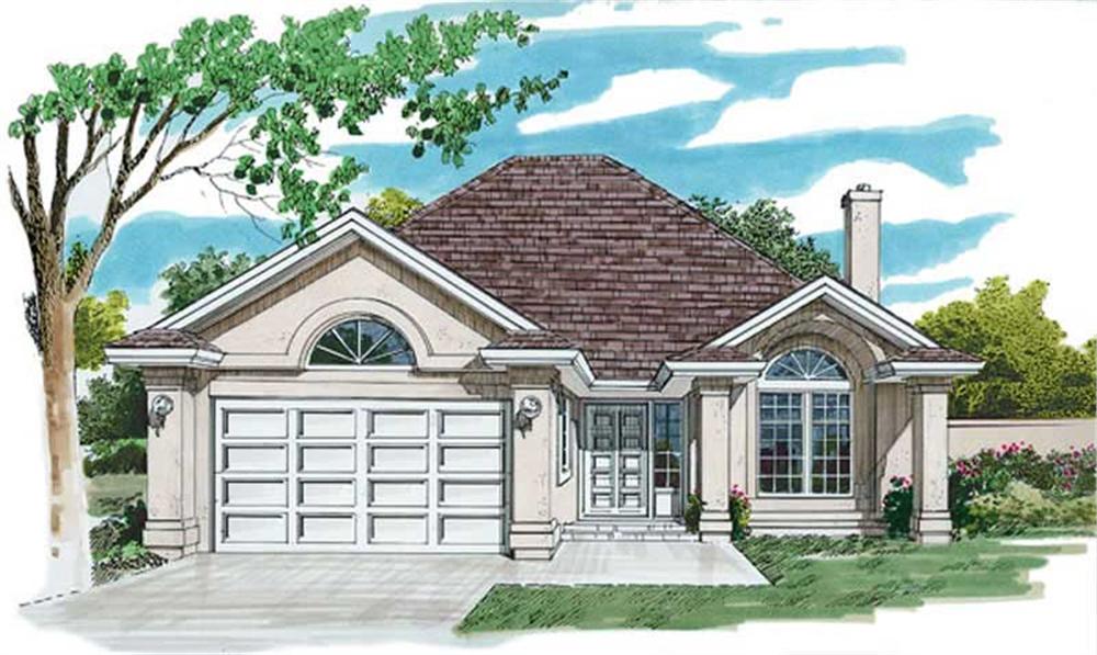 Main image for house plan # 6835