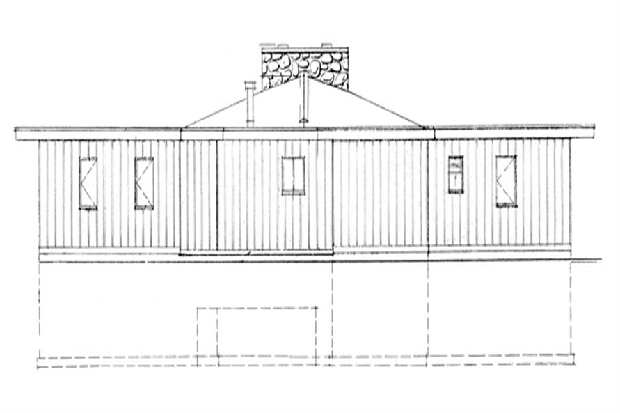 167-1378: Home Plan Front Elevation