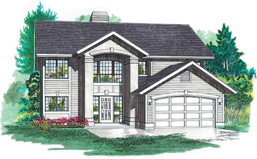 Main image for house plan # 6866