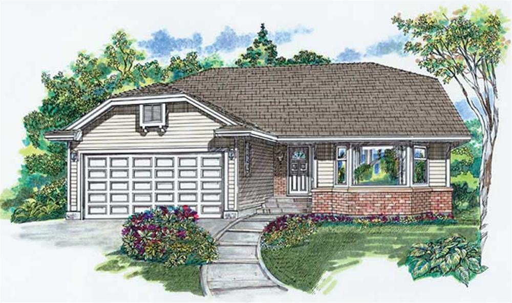 Main image for house plan # 6855