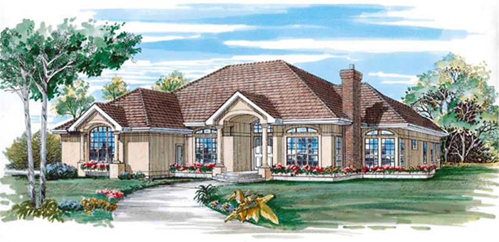 Main image for house plan # 7216