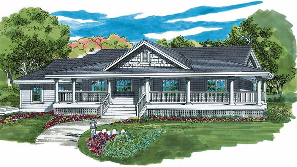 Main image for house plan # 7249