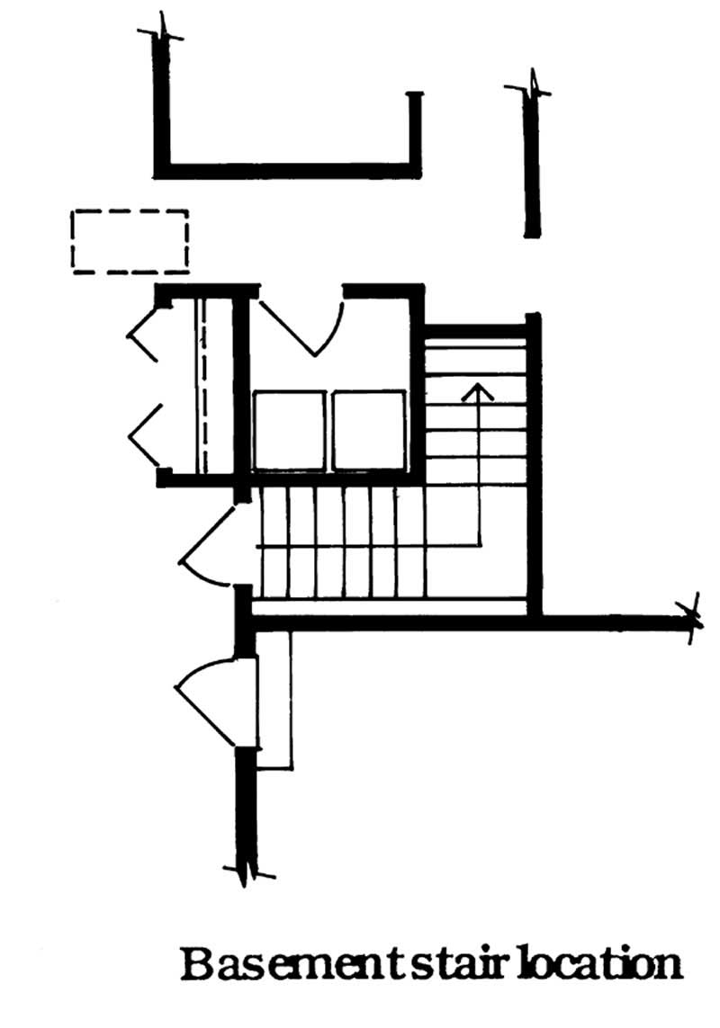 Floor Plan Bonus Room of Contemporary Plan #167-1506