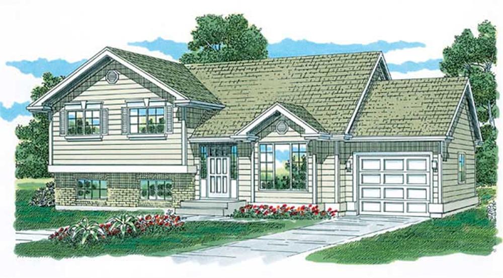 Main image for house plan # 7222