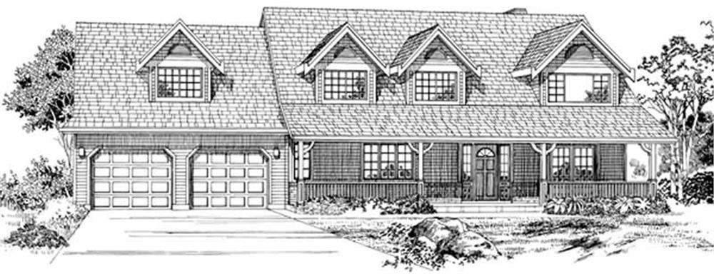 Main image for house plan # 6877