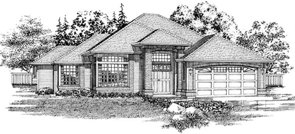 Main image for house plan # 6882