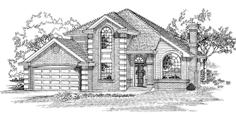 Main image for house plan # 7181