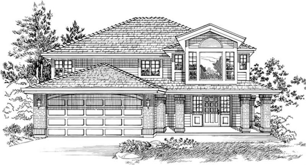 Main image for house plan # 6878