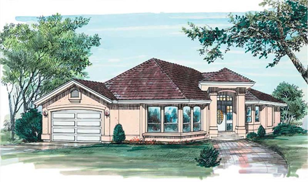 Main image for house plan # 6872
