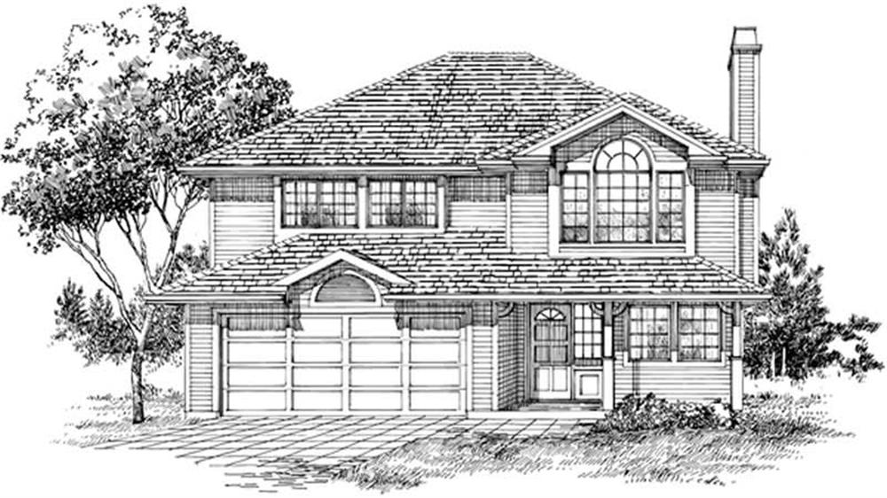 Main image for house plan # 6865