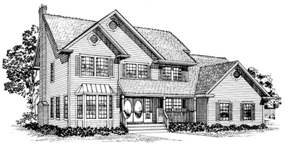 Main image for house plan # 7188