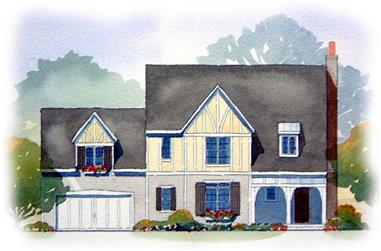 3-Bedroom, 2122 Sq Ft Country Home Plan - 168-1081 - Main Exterior