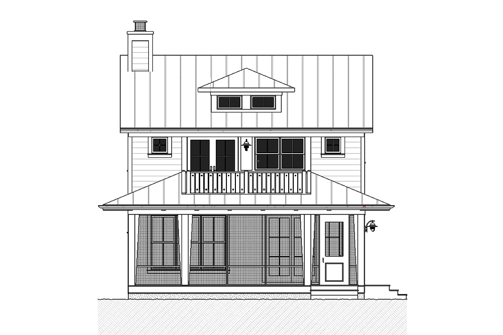 Home Plan Front Elevation of this 3-Bedroom,2170 Sq Ft Plan -168-1139