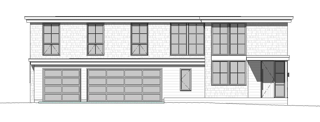 Home Plan Front Elevation of this 3-Bedroom,2512 Sq Ft Plan -168-1149