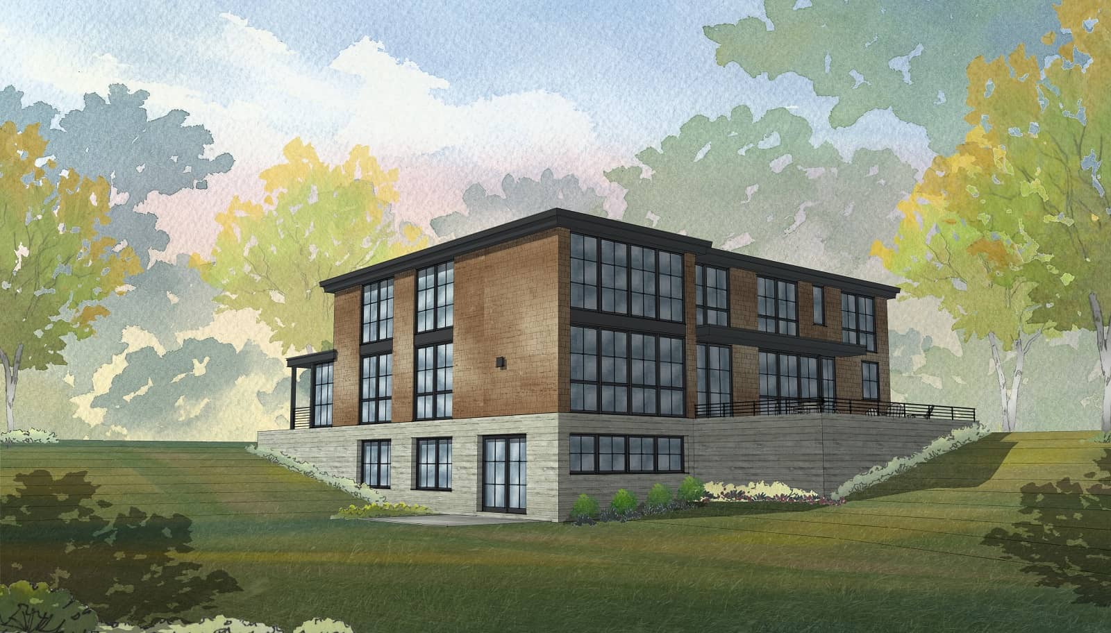 Rear View of this 3-Bedroom,2512 Sq Ft Plan -168-1149