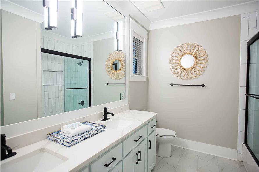 168-1163: Home Interior Photograph-Master Bathroom: Sink/Vanity