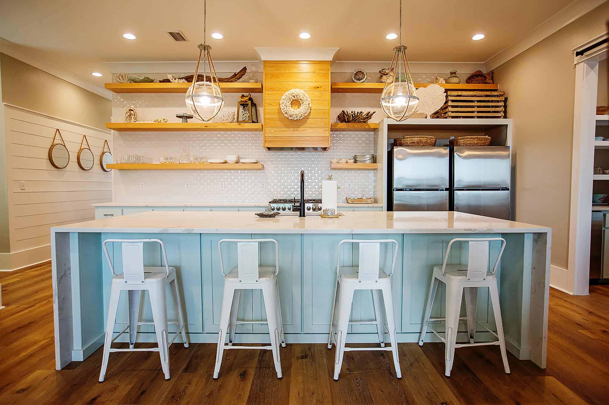 Kitchen: Kitchen Island of this 5-Bedroom,3588 Sq Ft Plan -168-1163