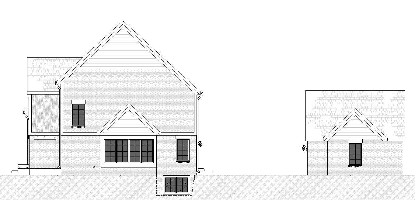 Home Plan Right Elevation of this 5-Bedroom,3349 Sq Ft Plan -168-1171