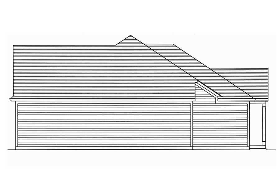 169-1139: Home Plan Right Elevation