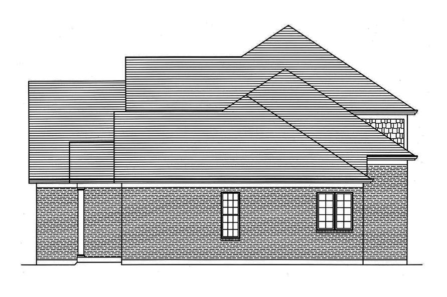 169-1147: Home Plan Right Elevation