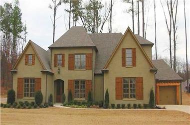 4-Bedroom, 3984 Sq Ft Southern House Plan - 170-1050 - Front Exterior