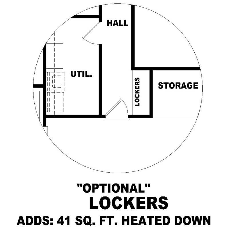 Storage and Closets of this 5-Bedroom, 4262 Sq Ft Plan - 170-1075