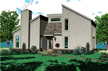 3-Bedroom, 1641 Sq Ft Small House Plans House Plan - 170-1153 - Front Exterior