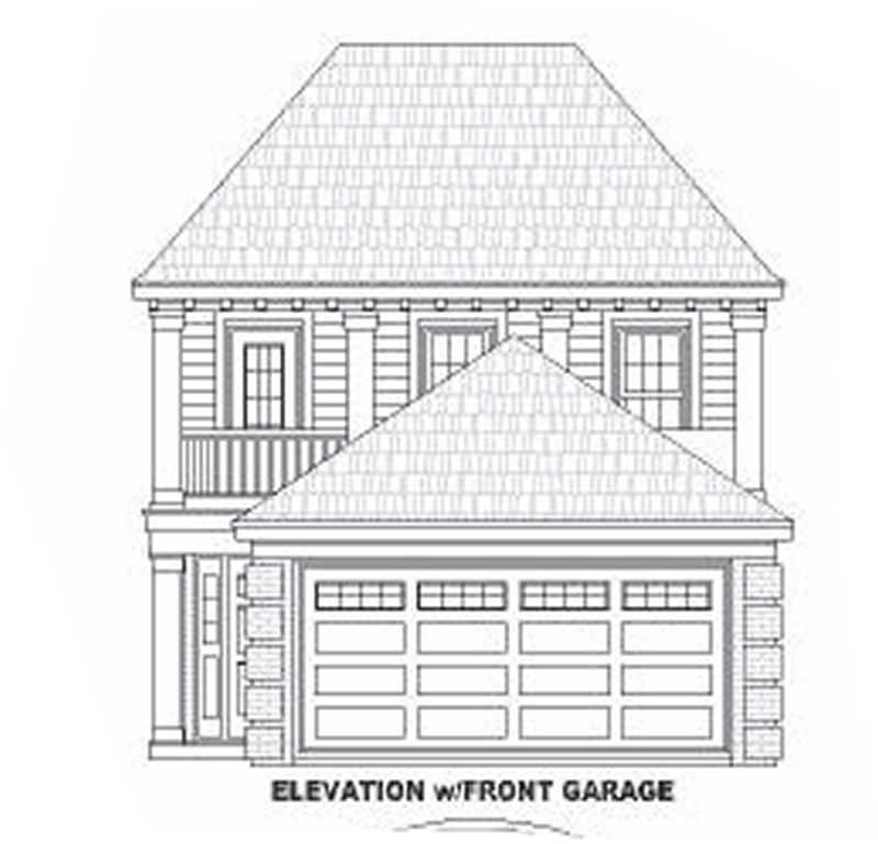 Garage of this 3-Bedroom, 1824 Sq Ft Plan - 170-1653