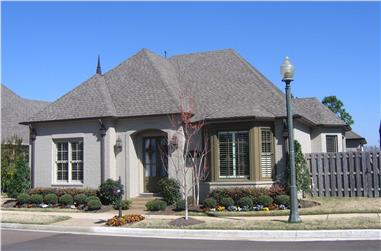 3-Bedroom, 3094 Sq Ft French House Plan - 170-1675 - Front Exterior