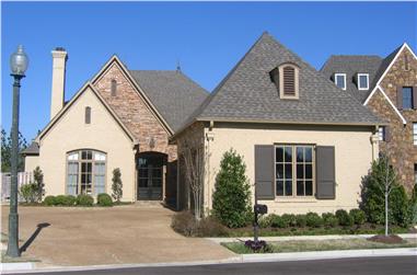 3-Bedroom, 3201 Sq Ft French House Plan - 170-1694 - Front Exterior