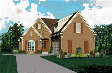 3-Bedroom, 2168 Sq Ft Country Home Plan - 170-1783 - Main Exterior