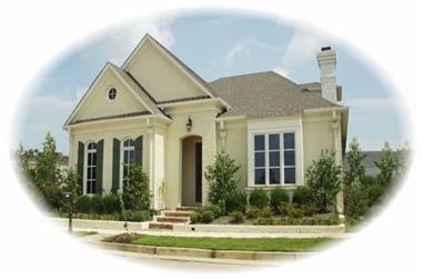 3-Bedroom, 2946 Sq Ft French House Plan - 170-1940 - Front Exterior