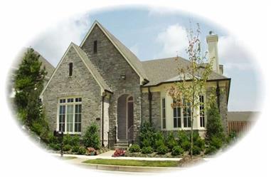 3-Bedroom, 2961 Sq Ft French House Plan - 170-2071 - Front Exterior