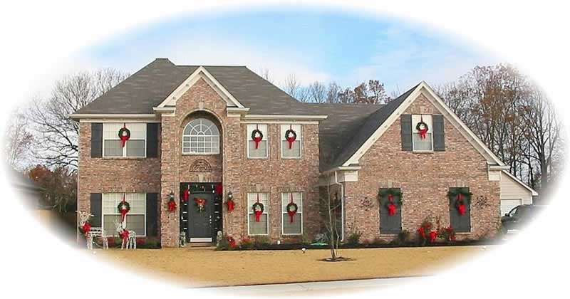 Front view of Traditional home (ThePlanCollection: House Plan #170-2144)