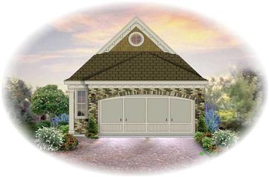 3-Bedroom, 1276 Sq Ft Small House Plans House Plan - 170-2276 - Front Exterior