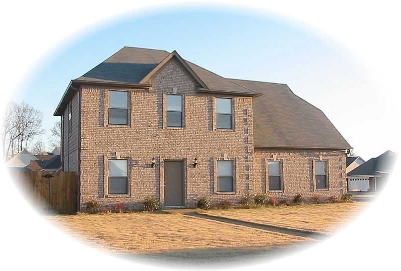 Front view of Traditional home (ThePlanCollection: House Plan #170-2415)