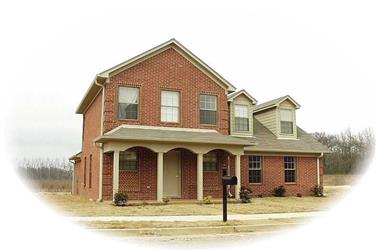3-Bedroom, 1535 Sq Ft Country House Plan - 170-2423 - Front Exterior