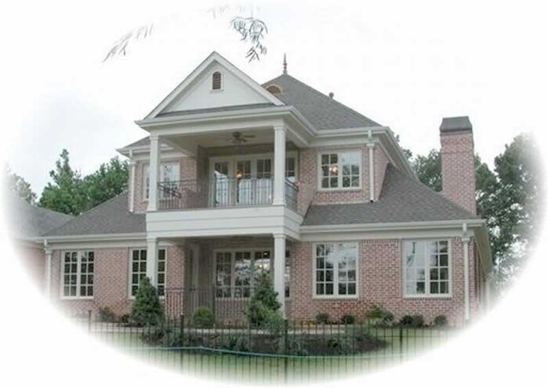 Home Plan Rear Elevation of this 3-Bedroom,4802 Sq Ft Plan -170-2456