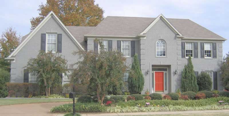 Front view of Southern home (ThePlanCollection: House Plan #170-2495)