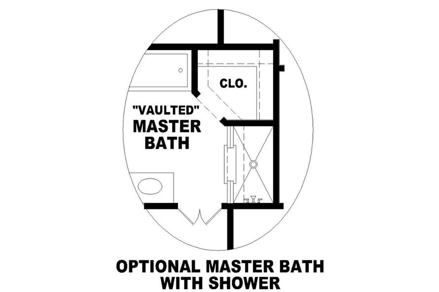 OPTIONAL MASTER BATHROOM