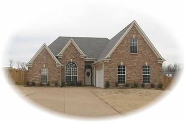 3-Bedroom, 2347 Sq Ft French House Plan - 170-2688 - Front Exterior